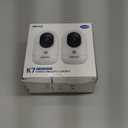 2K Security Camera Indoor-360 Cameras for Home Security and One-Tap Call, Elderly/Cat/Baby/Nanny, Motion Alert, Intelligent Tracking, 2.4GHz WiFi Only, Work with Alexa/Google Home, K7 2Pack