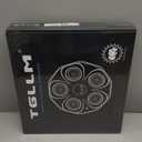 TGLLM Music Boxing Machine, Interactive Punching Trainer with Boxing Gloves, Large Size Wall Mounted Electronic Boxing Target for Adult Kids, 9 Modes & 9 Speeds (Black)