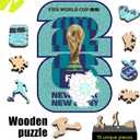 FIFA World Cup 2026 Wooden Puzzle Collectible-NY-NJ Poster 200Pcs DecorGift