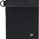 Thread Wallets Ultra Slim Minimalist Card Holder Wallet (Black)