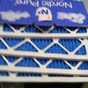 Nordic Pure 20x20x1 (Actual Size: 19 1/2 x 19 1/2 x 3/4) Pleated MERV 7 Air Filters 4 Pack