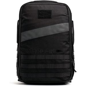 GORUCK Rucker 4.0 20L Black - Purpose Built Rucking Backpack, Military Weight Training Rucksack w/Ruck Plate Pocket and Extra Padded Straps