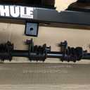 Thule Hitching Post Pro, Carries 4 Bikes, Hanging Hitch Rack Carrier