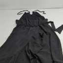 Plus Size Women Wedding Guest Dress Off Shoulder Boat Neck Irregularly Flowy Midi Church Dress 2 XL