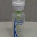 Dr. Brown's Natural Flow Anti-Colic Options+ Narrow Baby Bottle, 8 oz/250 mL, with Level 1 Slow Flow Nipples, 0m+, 4 Pack (Clear)