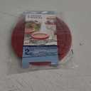 Anchor Hocking 30% Stronger Replacement Lid 2 x 7 Cup / 1.7 L / 1.75 qt, Red, Round, Improved