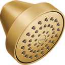 Moen 6399BG One-Function 3-5/8" Diameter Round Spray Head, Brushed Gold