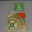 WodGod Baseball Board Game,Baseball Dice Board Game,Solid Wood,12 Colourful Beads and Dice,Manual Included,Portable,Perfect for Home Party,Family Night and Road Trip (Sector)