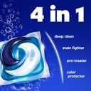 Tide 4-in-1 Ultra Oxi PODS Laundry Detergent Pacs, 85 Count, HE Compatible, Built in Pre-treater for Stains