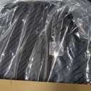 LASFIT Trunk Mat & Backrest Mat for Dodge Durango 2011-2026, Fit 6 Seats & 7 Seats, Not Fit 5 Seats, Not for 5 Seats, All Weather TPE Custom Fit Car Mat Cargo Liner, Black