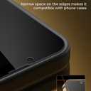 UNBREAKcable 2PCS Screen Protector for iPhone 13 Pro Max - 1 Privacy Tempered Glass+1 Clear Glass Double Shatterproof [Installation Frame] [9H Hardness] [Case Friendly] Anti-Scratch iPhone 6.7 inch