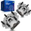 KAX 512374 Pair Rear Wheel Bearing Compatible with 2013-2018 Toyota RAV4 AWD, 2006-2012 Toyota RAV4 4WD, 2018-2021 Lexus NX300 AWD,5 Lugs