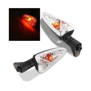 OUKENS 2Pcs Motorcycle Turn Signal Light, Front or Rear LED Blinker Indicators, Direct Replacement Turn Signal Lamp for Triumph Daytona 675 / 675R / 800/1050 2007-2014