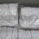 100 Pcs White Washable Removable Universal for Wedding Party Dining Banquet Polyester Spandex Stretch Slipcovers Chair Covers