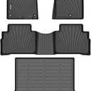 Binmotor- All Weather Floor Mats Cargo Liner Full Set for kia Sportage 2023-2025 (Only Gas Models), Heavy Duty Car Floor Liners for Sportage Accessories