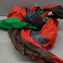 Camlinbo Kids Halloween Inflatable Costume, Dinosaur T-Rex Blow up Rider Costume with LED Eyes for Halloween Cosplay Party