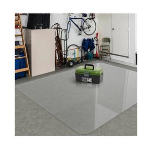 Area Floor Mat for Home, 6'×9' Large Transparent No Slip Waterproof Vinyl Area Rug, Spill Resistant Hard Floor Protector Cover for Bedroom, Easy Clean Splat Mat for Under High Chair