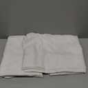 Cream Linen Curtains 80 inch Length for Bedroom Back Tab Light Filtering Privacy Sheer Curtains Modern Farmhouse Coastal Decor Cream Cotton Textured Gauze Curtain 2 Panel Set 52x80 (Natural)