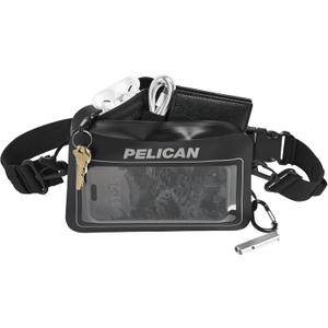 Pelican Marine Waterproof Sling Bag 2L - Crossbody Bag for Women/Men w/Detachable Adjustable Strap and Touchscreen Compatible Phone Compartment - Travel Essentials for Camping, Beach, Cruise, Hiking