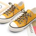 Colorful Pattern Shoe Laces: 2 Pair Flat Print Shoelaces for Sneakers