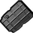 No.265866/52108327AA/52108327AB Engine Oil Pan Oil Pan Sump Transmission Oil Pan for Chrysler 300 2005-2014 Steel Black