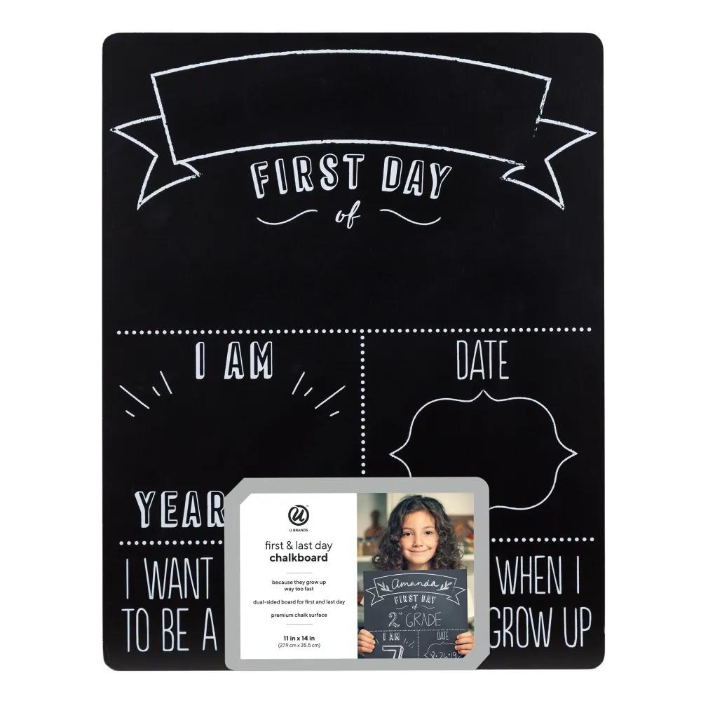 Ubands 11 x 14 1St Day School Chalk Board