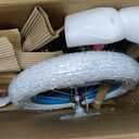 JOYSTAR Fairy Girls Bike for Toddlers and Kids Ages 2-8 Years Old, 12  Inch Kids Bike with Training Wheels, Handbrake and Basket, Toddler Girl Bike, Children Bicycle (Pink)