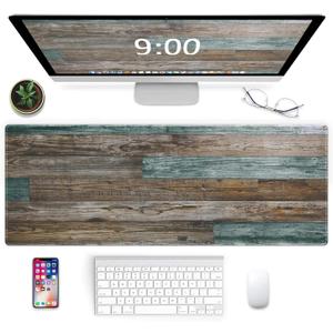 Galdas Gaming Mouse Pad Vintage Wood Grain Pattern XXL XL Large Mouse Pad Mat Long Extended Mousepad Desk Pad Non-Slip Rubber Mice Pads Stitched Edges Thin Pad (31.5x11.8x0.12Inch) Galdas Gaming Mouse Pad Vintage Wood Grain Pattern XXL XL Large Mouse Pad Mat Long Extended Mousepad Desk Pad Non-Slip Rubber Mice Pads Stitched Edges Thin Pad (31.5x11.8x0.12Inch)