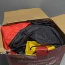 SUNGIFT Christmas Inflatable Santa Sleigh and Reindeer, 6 FT Blow Up Santa Claus on Sleigh with Two Reindeer, Christmas Decorations Outdoor with Build-in LED for Xmas Party Yard Garden Lawn Dcor