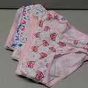 Girls Brief Kids Soft Underwear Toddler Panties Cotton Undies 12 Pack (7 Years, Multicolor)