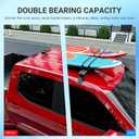 SZYANG Roof Rack Cross Bar Compatible with 2022-2026 Toyota Tundra Crossbar Roof Rail Aluminum Luggage Carrier Replacement for 2022-2026 Toyota Tundra Accessories