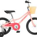 Retrospec Koda Plus Kids Bike for Boys & Girls Ages 4-6 Years - 16" (Blush)
