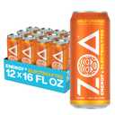 ZOA Zero Sugar Energy Drink, Wild Orange, 12 Pack, 16 Fl Oz Cans, BBD AUG 04/26