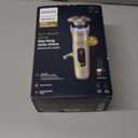Philips Norelco Shaver i9000 Prestige Ultra, Wet & Dry Electric Shaver, White Gold, SenseIQ Pro Technology, Triple Lift & Cut System, 360 Rotating NanoTech Precision Blades, Beard Styler, XP9403/88 (I9000 Prestige + Charge Stand, Qcp & Trimmers, Black)