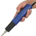 Electric Screwdriver, Electric Screwdriver Kit Adjustable 1/4 Handheld Straight Shank Electric Screwdriver Cordless Screwdriver for Daily Work (US Plug 110V)