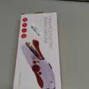 Portable Handheld Sewing Machine - Electric Mini Cordless Stitch Tool for Beginners & Adults | Quick Mending Repair Kit for Clothes, Fabric, Curtains, DIY Crafts | Travel & Home Use (Red)