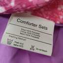 JQinHome Toddler Comforter for Girls,5 Piece Bed in A Bag 3D Unicorn Theme Bedding Set with 2 Pillowcases,1 Flat Sheet,1 Fitted Sheet(Unicorn,Toddler Size 42" x 57")