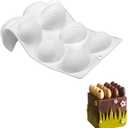 mostsom Silicone Molds Silicone Easter Egg Shapes, Non-stick Candy Gummy Molds for Edibles Dinosaur Egg Gummy Molds Gumny Mold (Easter Egg K)