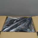 HOUSE DAY Premium Velvet Hangers 50 Pack Black, Non-Slip Flocked Felt Hangers, Sturdy Clothes Hangers with 360 Rotatable Hook, Heavy Duty Coat Hanger, Durable Slim Hanger for Closet Space Saving