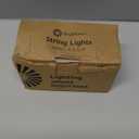 Brightown Christmas Lights Battery Operated, 4 Pack Total 66FT 200 LED Battery Powered String Lights with Timer, 8 Modes, Christmas Light for Outdoor Indoor Bedroom, Pure White