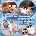 Penguin Taba Squishy, Kawaii Squishies, Penguin Sticky Stress Balls for Kids Sensory Toy, Cute Animals Stress Squeeze Ball, Taba FuFu Squishy Toys for Kids, Birthday Gifts
