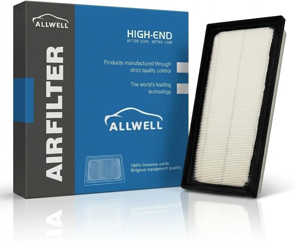 ALLWELL Engine Air Filter Fits Toyota RAV4 Hybrid2019-25,Camry Hybrid2018-25,Corolla(20-22),AvalonHybrid2019-22,HighlanderHybrid2020-25,Sienna2021-25,21-23Venza,ES300h 2019-25