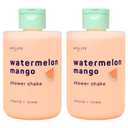 SpaLife Beauty Watermelon Mango Shower Shake 2 Pack  Niacinamide & Macadamia Nut Oil Body Wash, Skin-Soothing Shower Gel  Fruity, Refreshing Scent