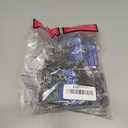 Labelife Black Label Tape TZe-335 Replacement for Brother P Touch Label Maker Tape White on Black TZe TZ Tape 12mm 0.47 Laminated Black Label Tape TZe335 for Brother PT-D220 PT-D210 PT-H110, 5-Pack