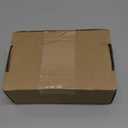 REECHO 12" Ponytail Extension, Classic Loose Curly Wavy Claw Clip Pony tails Hair Extensions Hairpieces for Women - Light Brown with Golden Ends