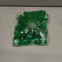 4E's Novelty St Patricks Day Shot Glasses Bead Necklaces, Pack of 12  Green Irish Gifts Party Favors Supplies, St Patricks Day Accessories for Adults (Transparent Green With Shamrock)