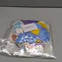 50pcs Cute Bears Party Decorations Pack - Birthday Occasion, Pink, Purple, Green, Blue - Includes Happy Birthday Banner, Cake Topper, Cupcake Toppers, Hanging Swirl, Balloons