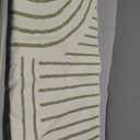 Lahome Abstract Washable Area Rug 5x7, Soft Bedroom Rug Ultra-Thin Non Slip Green Rugs for Living Room, Modern Accent Rug Large Carpet for Dining Room Office(5'x7',Green)