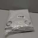 YoungsTex Light Grey Linen Blackout Curtains 84 Inches Length 2 Panels, Thermal Insulated Window Drapes with Grommet Darkening Heat Blocking for Living Room Bedroom Dining, 52 X 84 Inch