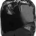 Aluf Plastics T-Tough Roll Pack Low Density Repro Blend Star Seal Coreless Rolls Bag, 56 Gallon Capacity, 47" Length x 43" Width, XXH Strength, Black (Pack of 100)